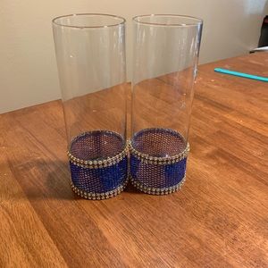 Medium and short vases